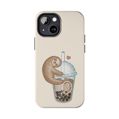 Boba Sloth Tough iPhone Case