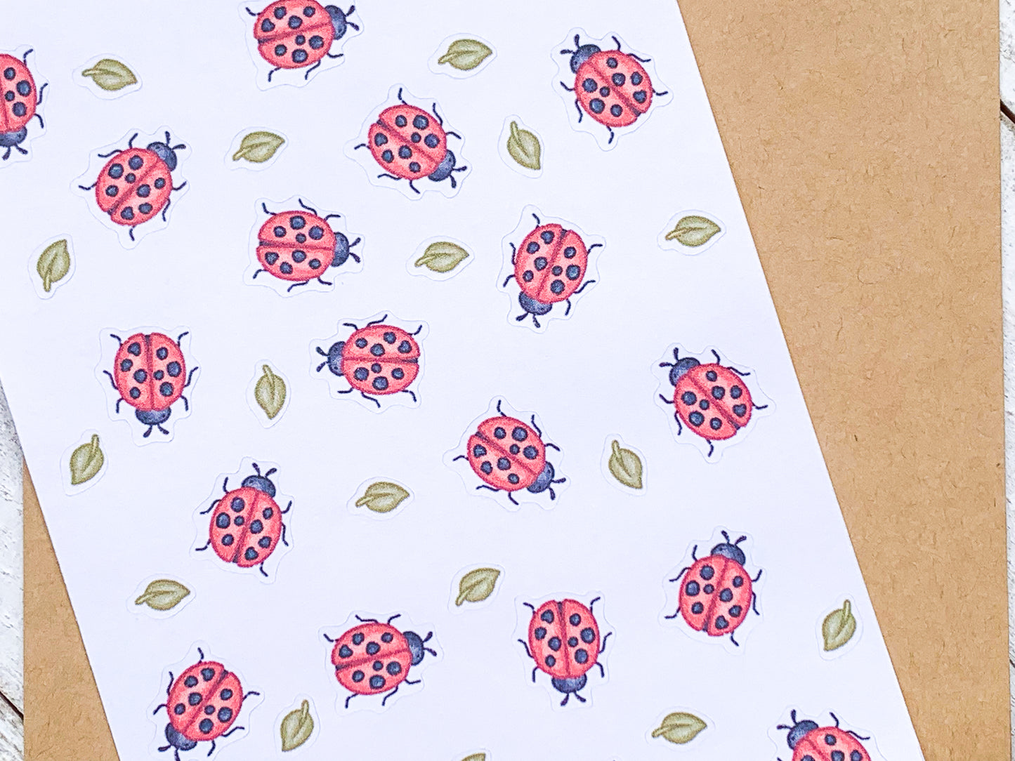 Little Ladybugs Sticker Sheet