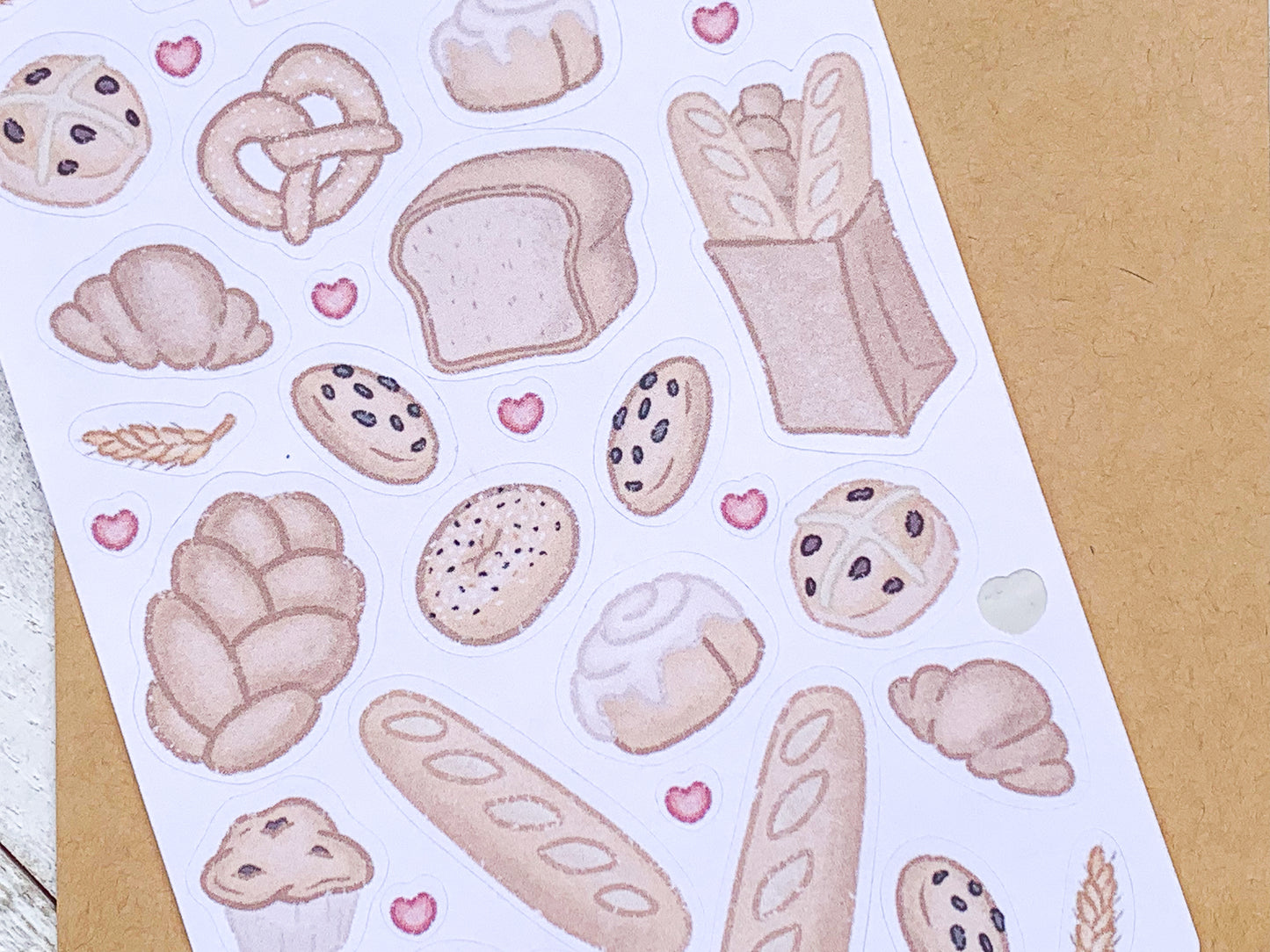 Cozy Bakery Sticker Sheet